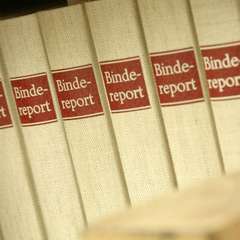 Bindereport fertig im Regal